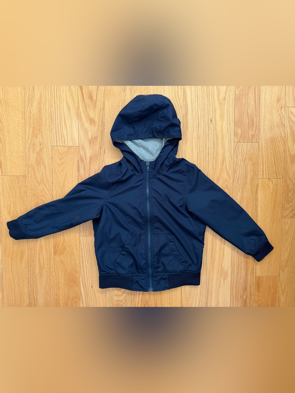 Old Navy Hooded Windbreaker Jacket kids size XS (5)